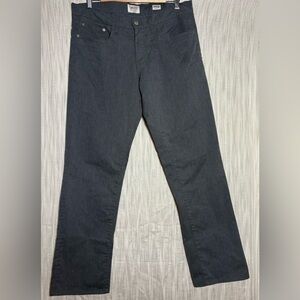 Izod Gray Straight Jeans Classic Style size 34 by 32